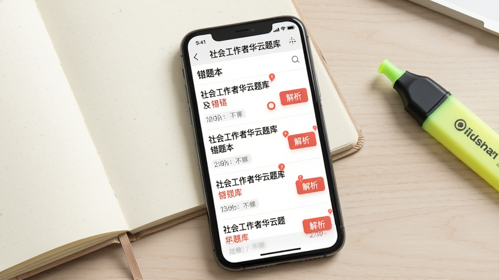 一张手机应用界面截图风格图片,画面中央是智能手机屏幕,显示
