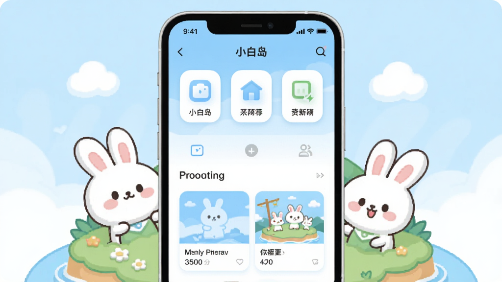 һ��չʾС�׵�Ӧ���������Ĳ廭�������������һ�������ֻ�����Ļ��ʾС�׵�Ӧ����ҳ�棬ҳ�沼�ּ�����죬��������������ͼ����Ƽ����ݿ�Ƭ����Χ������Q��С���������С��Ԫ�أ����������¿ɰ���ɫ����ǳ������ɫ�͵���Ϊ�����Ű���жԳƣ�����ɾ��޶���Ԫ�أ����廭�ʣ��ʺ���������վչʾ��