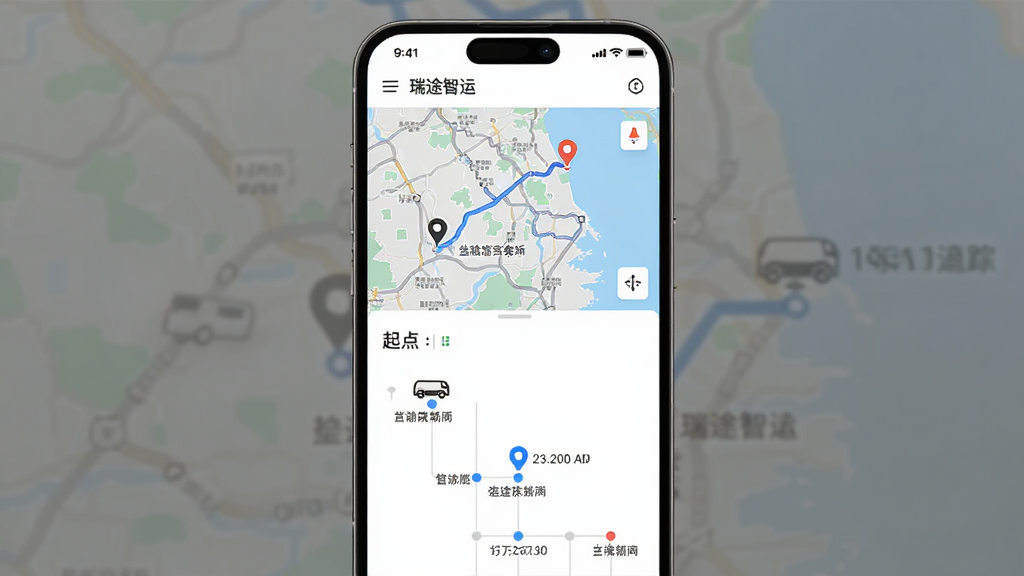 չʾ����;���ˡ�����켣׷�ٽ��棬����Ϊ�ֻ���Ļ��ʾ��ͼ������·�ߣ�����Ϊ�Ϸ���ͼ�·�ʱ����ڵ㣬�Ű������������죬���Ϊ��Լ��ͼ�磬ϸ�ڰ�������յ��ǡ������ƶ�ͼ�ꡢʱ��������ʸ���ɾ��޶���Ԫ��