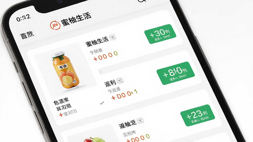 手机屏幕中展示