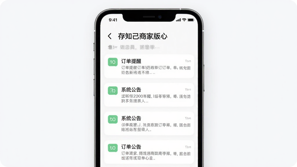手机界面展示