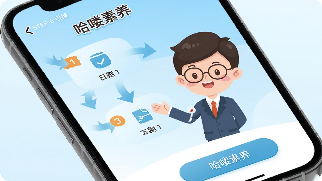 手机屏幕上显示