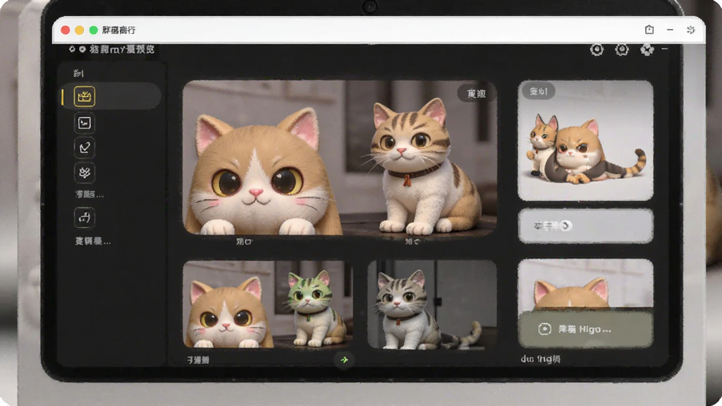 胖猫商行 功能界面预览图