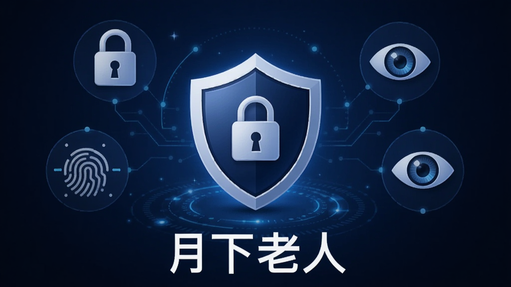 �������˰�ȫ���Ľ��棬����ͼ��λ�ڻ������룬���ܻ�����ͷ��ָ�ơ��۾�����˽����Ԫ�أ�����Ϊ����ɫ�Ƽ��н��䣬����ײ���