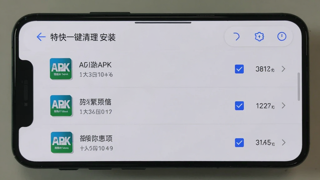 手机屏幕展示