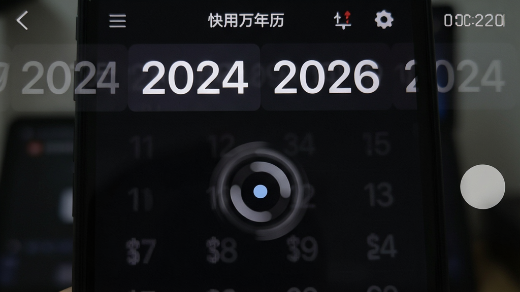 一张手机屏幕录制截图风格的图片,画面中