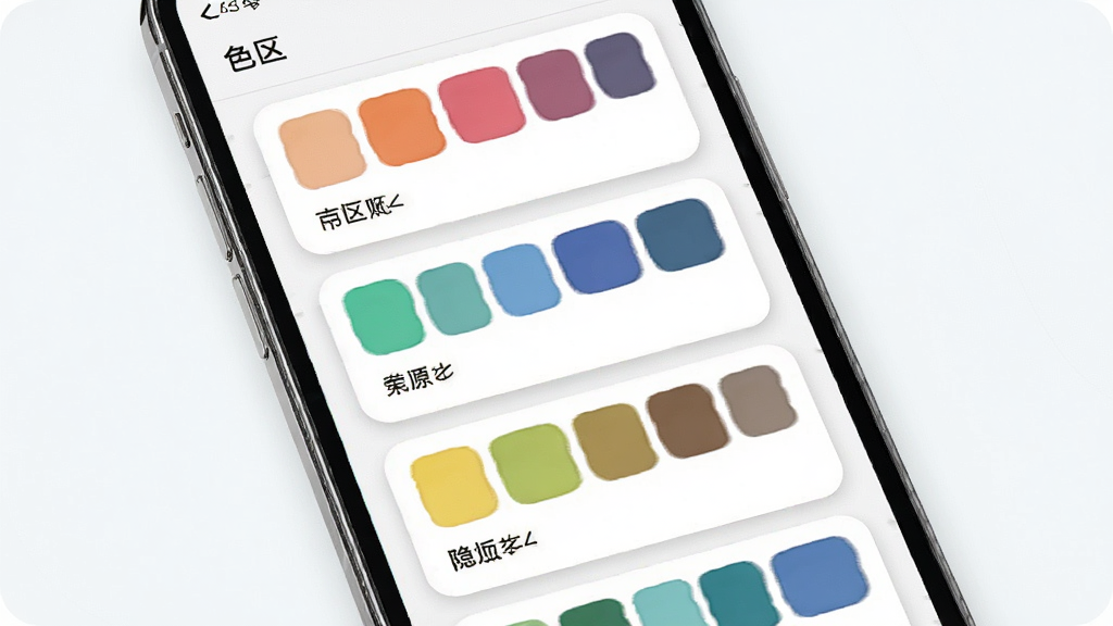 手机屏幕展示