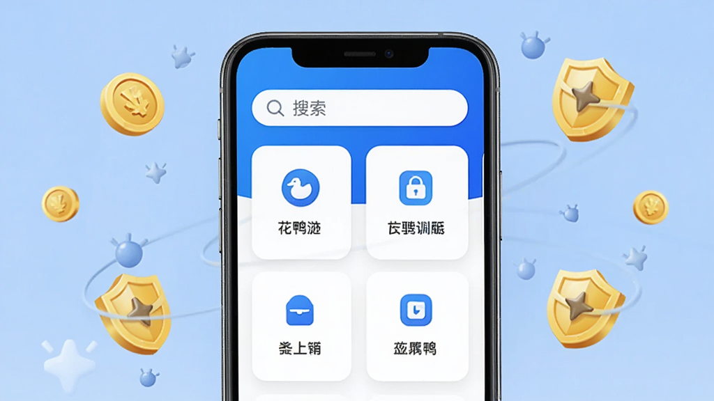 手机屏幕中央显示