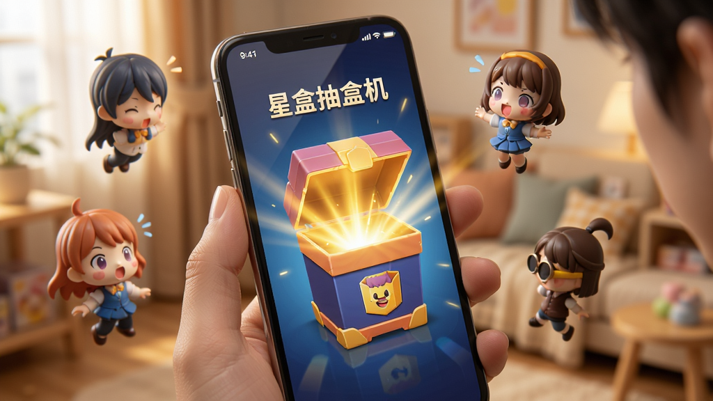 一位用户手持手机,手机屏幕显示