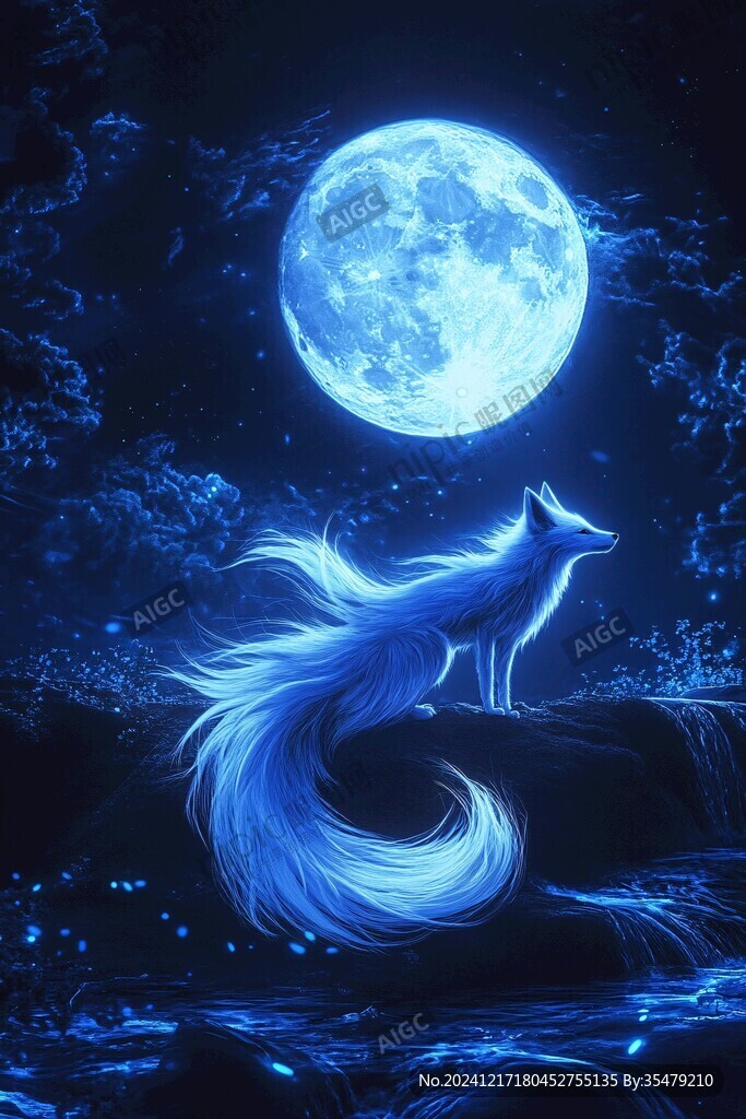 月光白狐长什么样 白狐夜行目击描述配图
