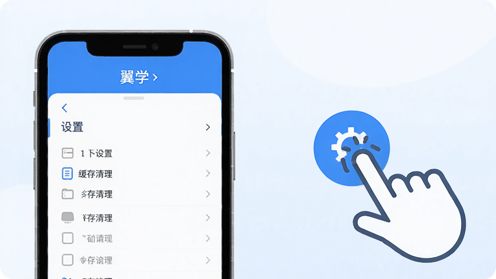 ��ѧAPP�ƶ��˲���ʾ��ͼ���ֻ���Ļչʾ���ò˵��뻺������ѡ������࣬������ɫ���Ա�����ָ���ͼ��ʾ�⣬����Ϊǳɫ���䣬����ƽ�������廭�ʣ��ɾ�������