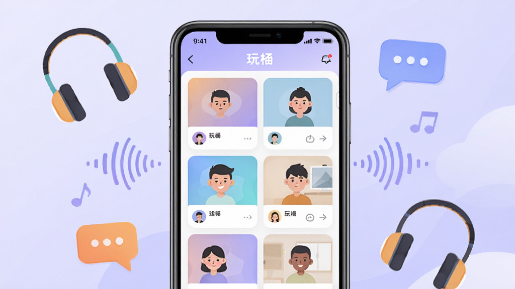 ���������罻����������չʾ�������������һ�������ֻ�����Ļ��ʾ����APP�����������б����棬�����а�������������俨Ƭ���û�ͷ�񣬱���Ϊ��͵�ǳ��ɫ���䣬��Χ��׺�������������������ݵ��罻Ԫ�أ�������ñ�ƽ���廭���ɫ������������ϸ�ڸɾ��޶���Ԫ�أ����廭�ʣ�����ͻ�����Ű����