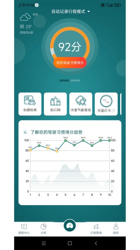 勒夫防御性驾驶 安卓版 功能界面截图