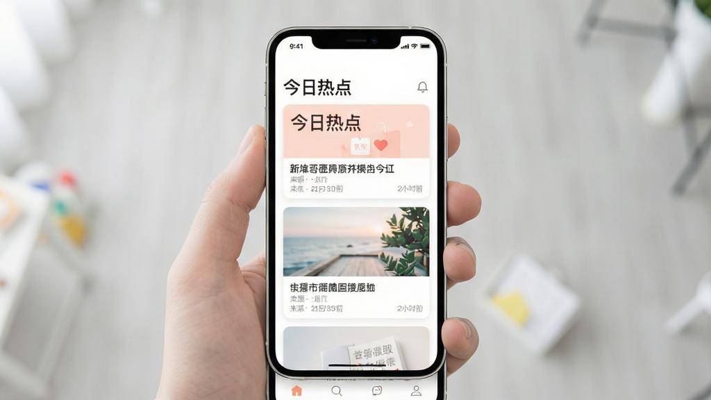 一张手机APP界面展示图,屏幕中显示