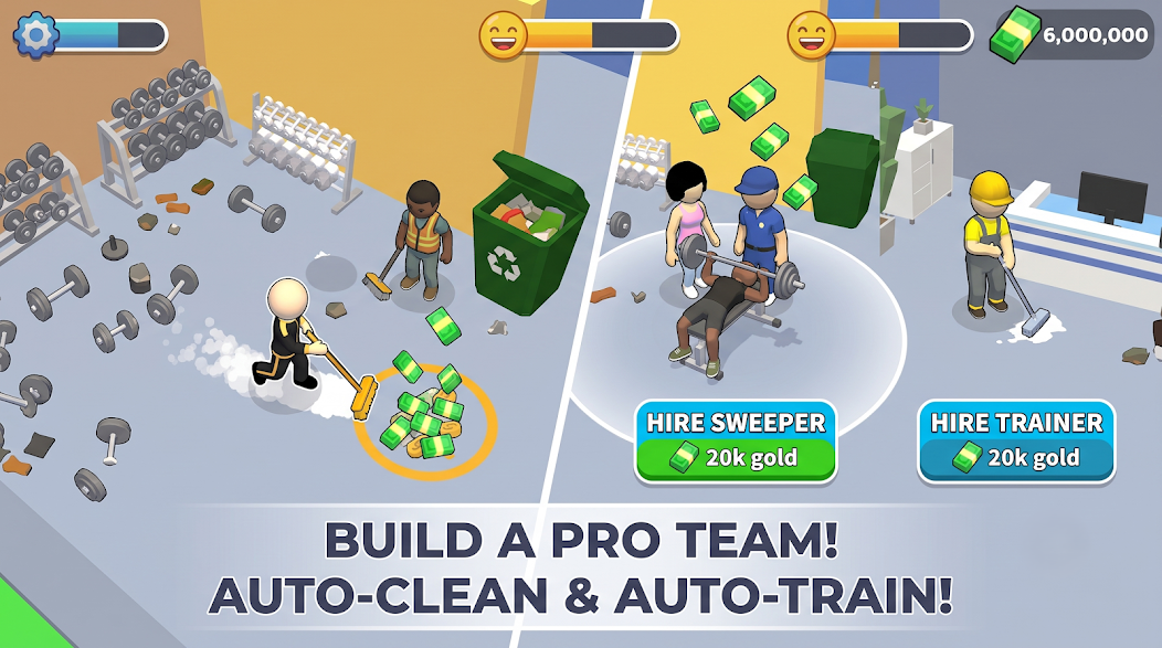 �ҵĽ���������(Idle Gym Manager)0.1.3 ģ�⾭Ӫ