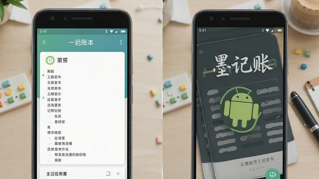 一墨记账 安卓版 主界面 记账本 手机应用 预览图