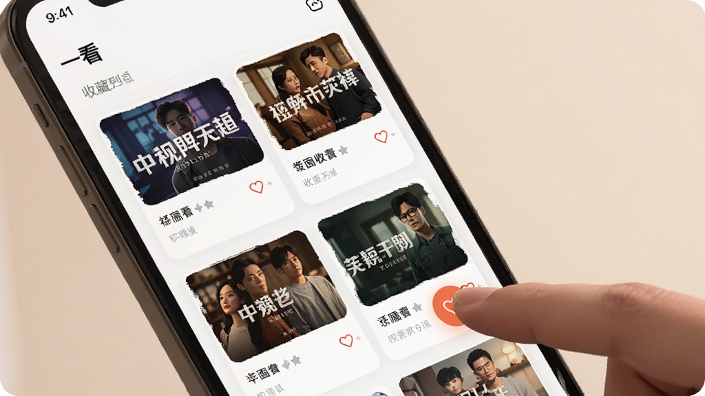一部手机屏幕中展示