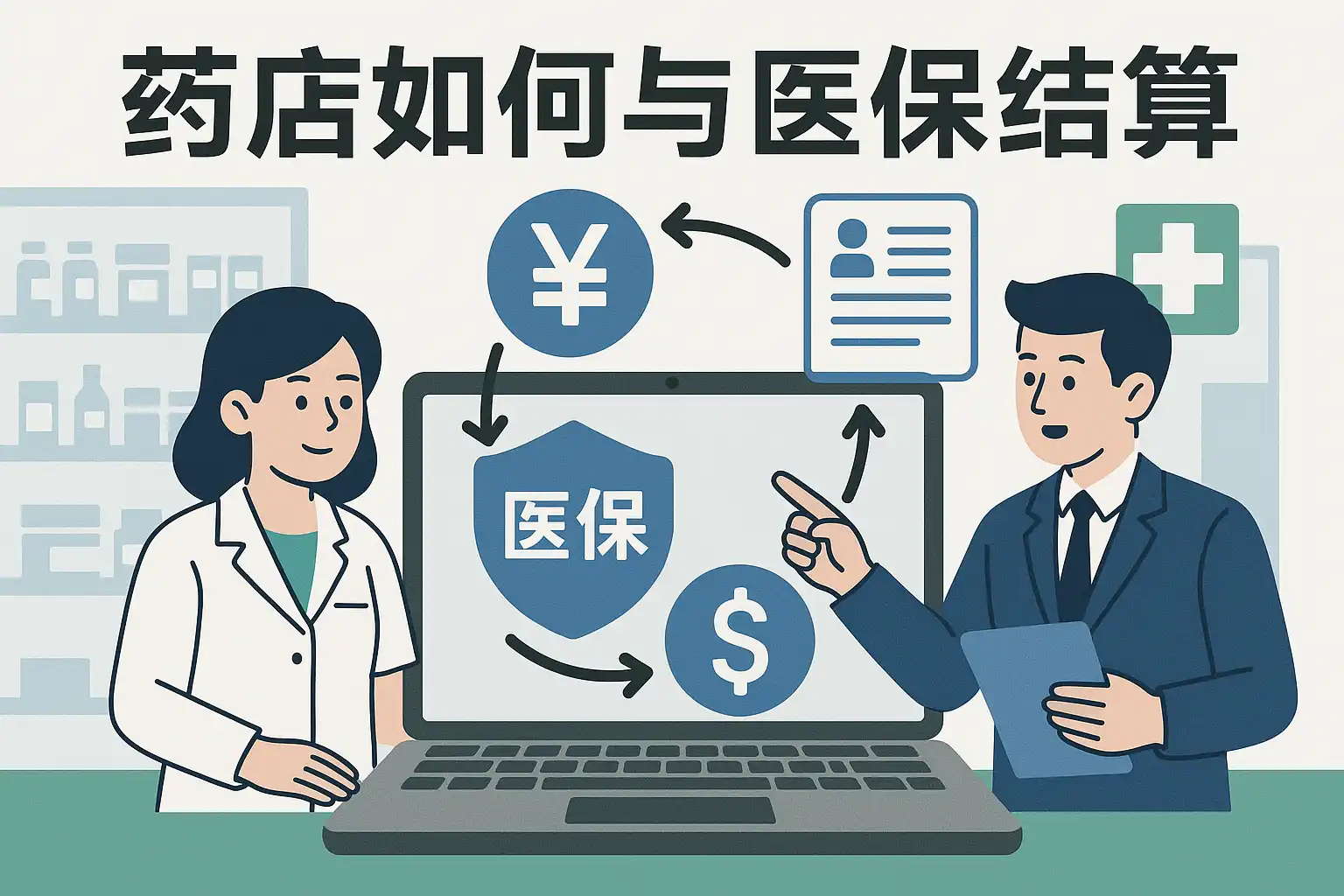 奇妙小镇医院 药房取药 收费窗口 医保结算