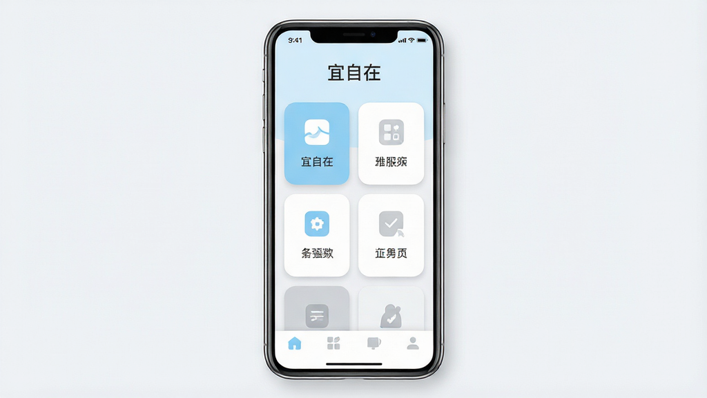 一张手机屏幕展示