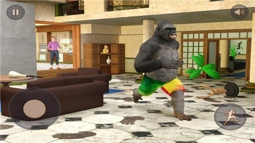 大猩猩恶作剧Scary Stranger: Gorilla Pranks 街头整蛊路人被吓真实反应爆笑瞬间合集