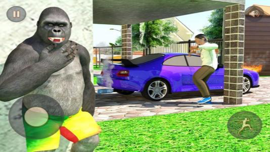 大猩猩恶作剧Scary Stranger: Gorilla Pranks 街头整蛊拍摄现场花絮玩偶服细节