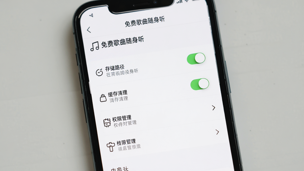手机屏幕展示设置页面,标题