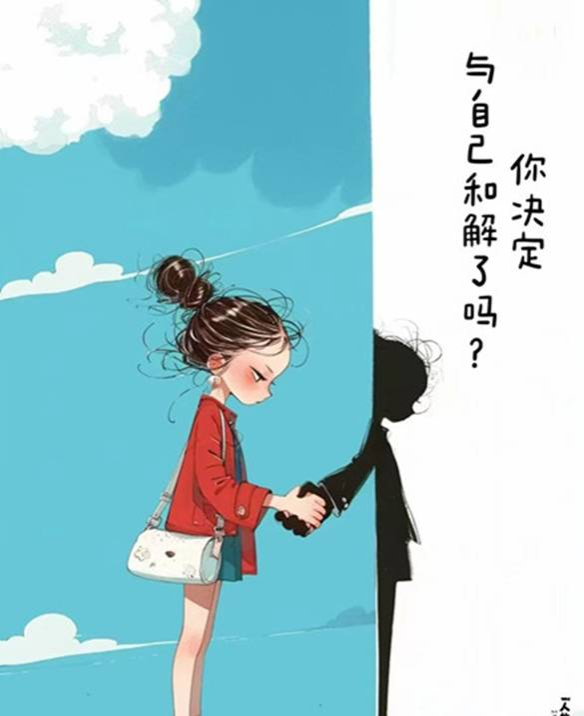 在成长中放下过去遗憾 自我和解配图