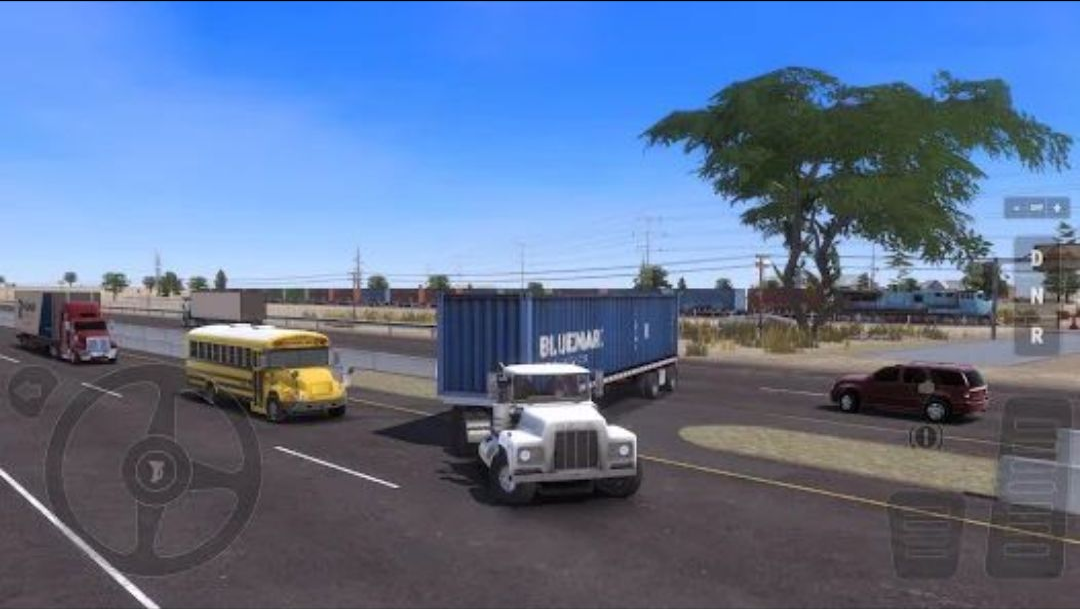 ����ģ�⴫�棺����(Truck Simulator Legends: USA)0.1.2 ��ʵ������ʻ