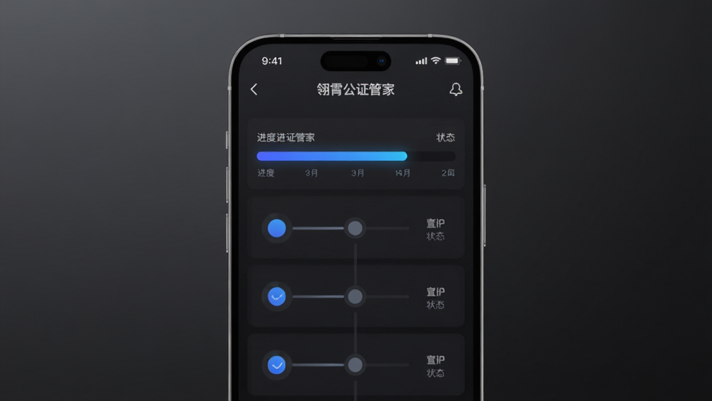 主体为一部手机特写,屏幕显示
