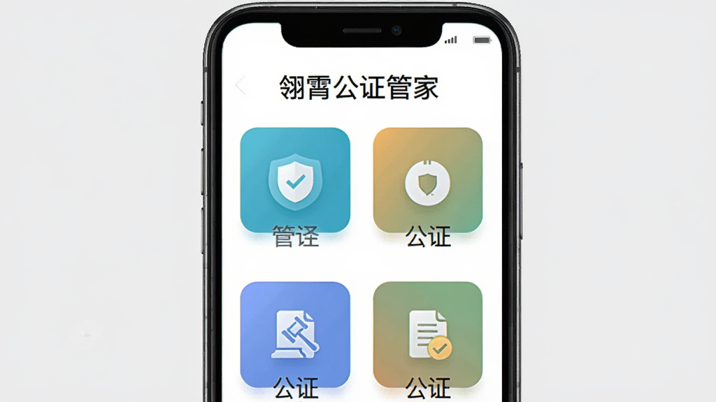 主体为一部手机,屏幕显示