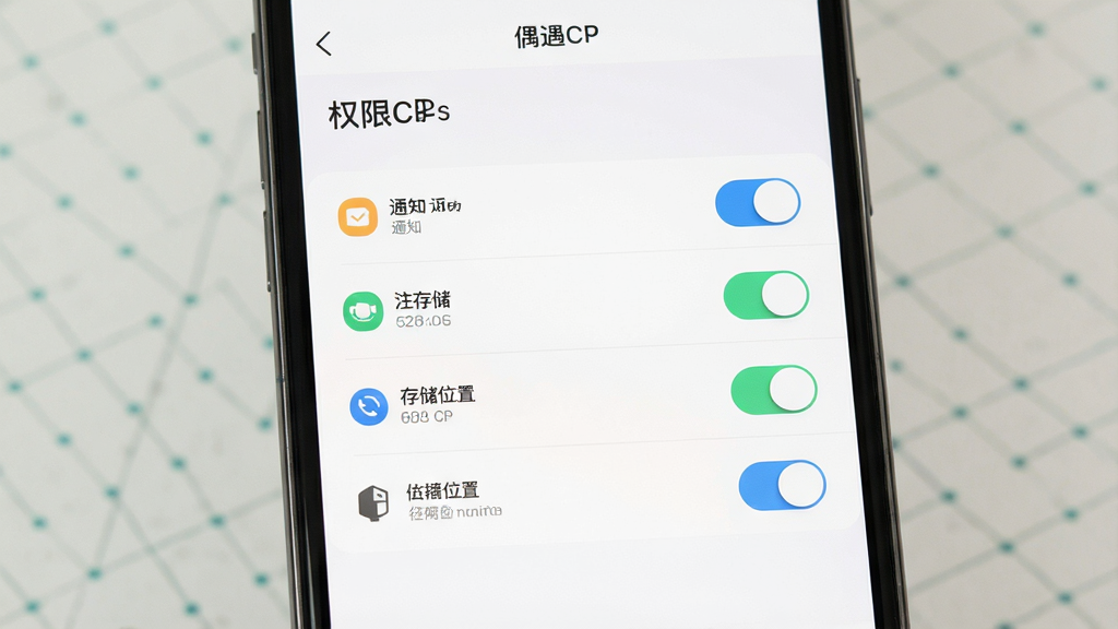一张展示手机社交应用设置界面的图片,画面中